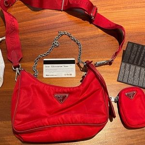 Prada Re Edition 2005 with shoulder strap